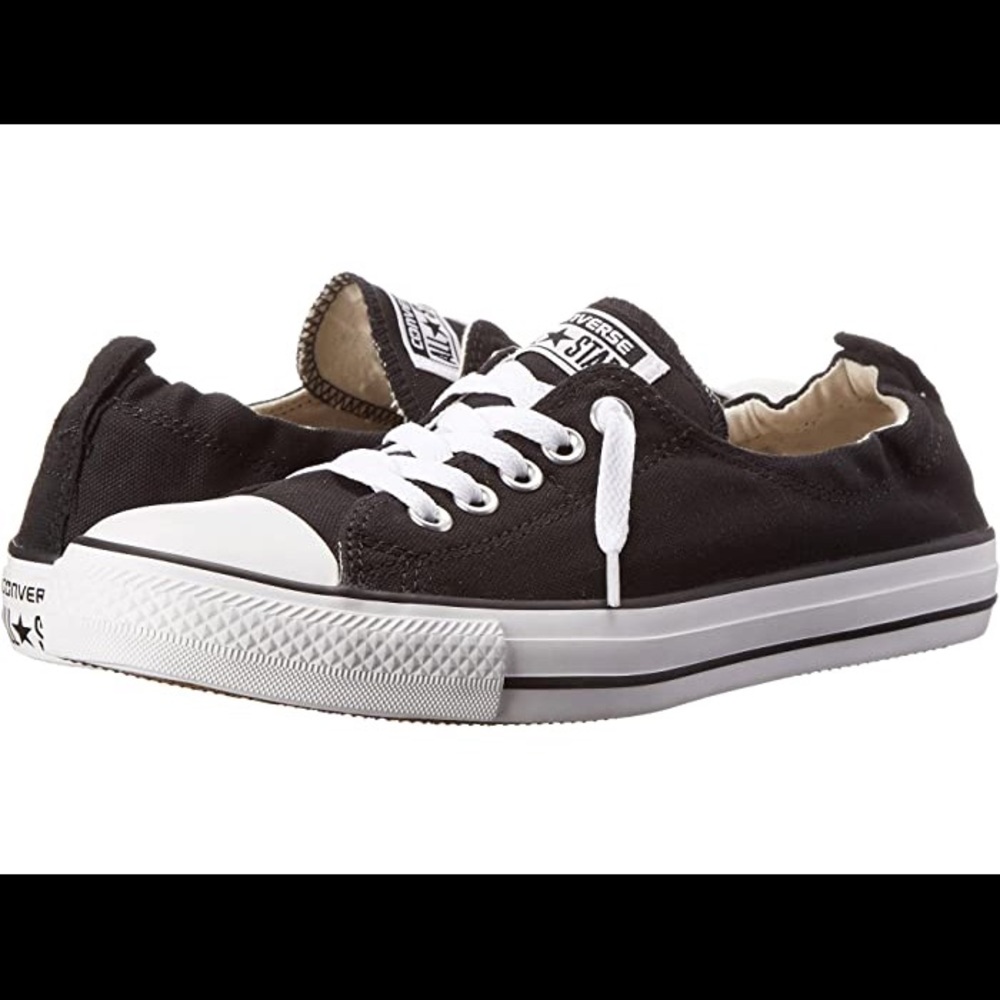 Black Slip on Converse